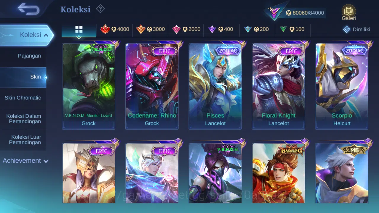 Mobile Legends: Bang Bang Accounts Hero 116 Skin 252 | Legend Alucard | Aspirant Layl image 9