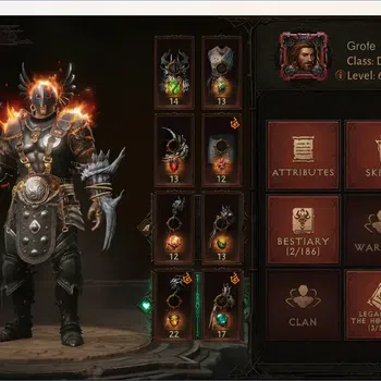 Diablo Immortal Accounts Mid-Tier OCE-Azmodan | 60 (432) Druid-Vanquisher | CR 33035 | Reso 510 | Broodtalon Lv. 30 (2