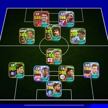 eFootball Accounts Legends & Iconic Players 5 MANAGER BOOSTER | COLECTIVE 3238+,RUUD GULLIT x ANTONIE GRIEZMAN x RONALDINHO