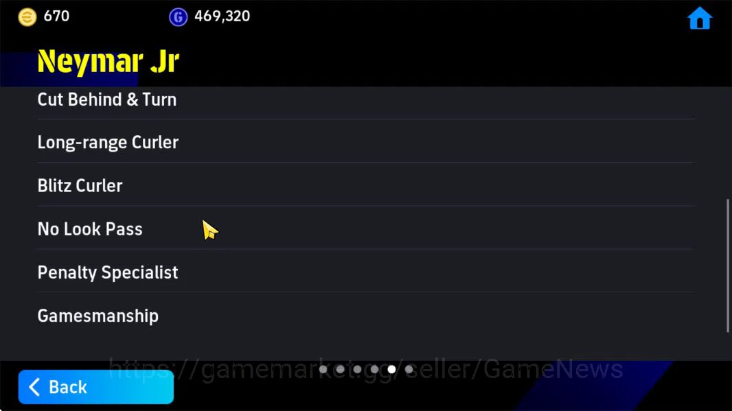 eFootball Accounts Mobile|javier Zanetti(Fortress),Neymar Jr. Doue(Bl image 10