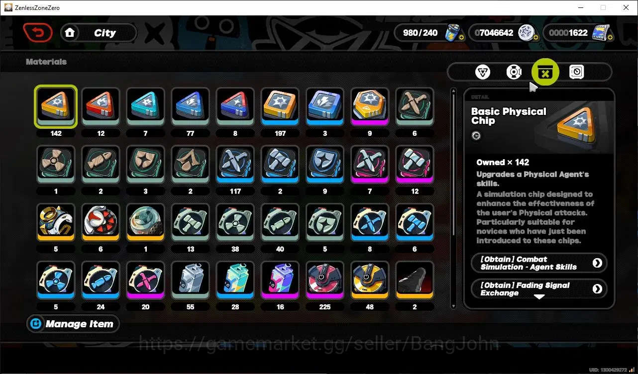 Zenless Zone Zero Accounts Starter ASIA|IK50|Prem Team YSG|5 Limit(Ye Shungguang+sign),Dialyn,Zhao,Vivian,Harumasa|ALL 15
