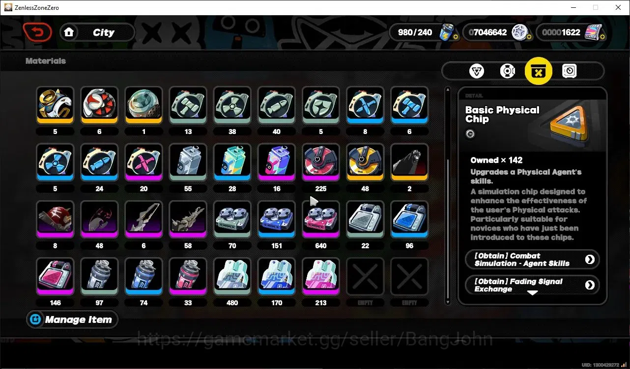 Zenless Zone Zero Accounts Starter ASIA|IK50|Prem Team YSG|5 Limit(Ye Shungguang+sign),Dialyn,Zhao,Vivian,Harumasa|ALL 16