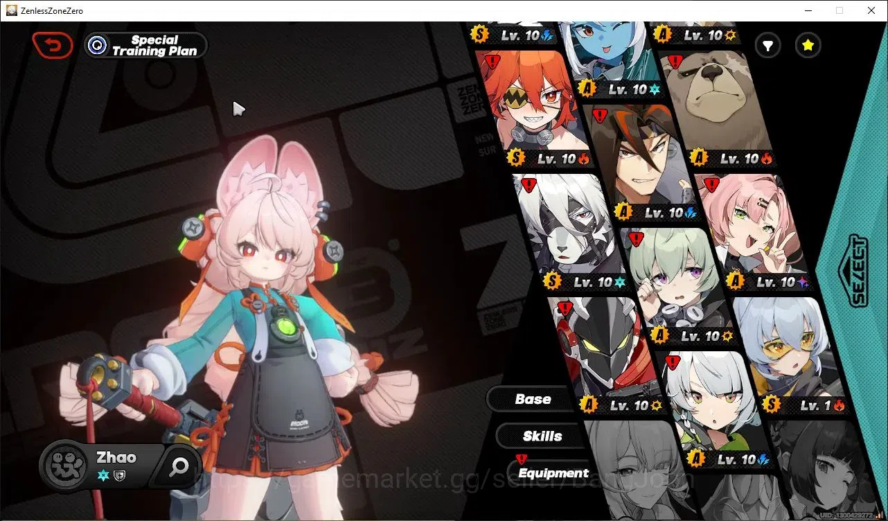 Zenless Zone Zero Accounts Starter ASIA|IK50|Prem Team YSG|5 Limit(Ye Shungguang+sign),Dialyn,Zhao,Vivian,Harumasa|ALL 4