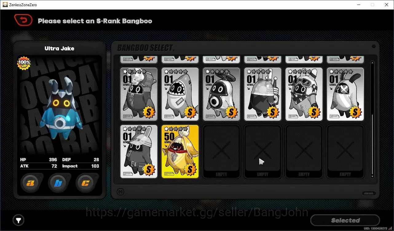 Zenless Zone Zero Accounts Starter ASIA|IK50|Prem Team YSG|5 Limit(Ye Shungguang+sign),Dialyn,Zhao,Vivian,Harumasa|ALL 8