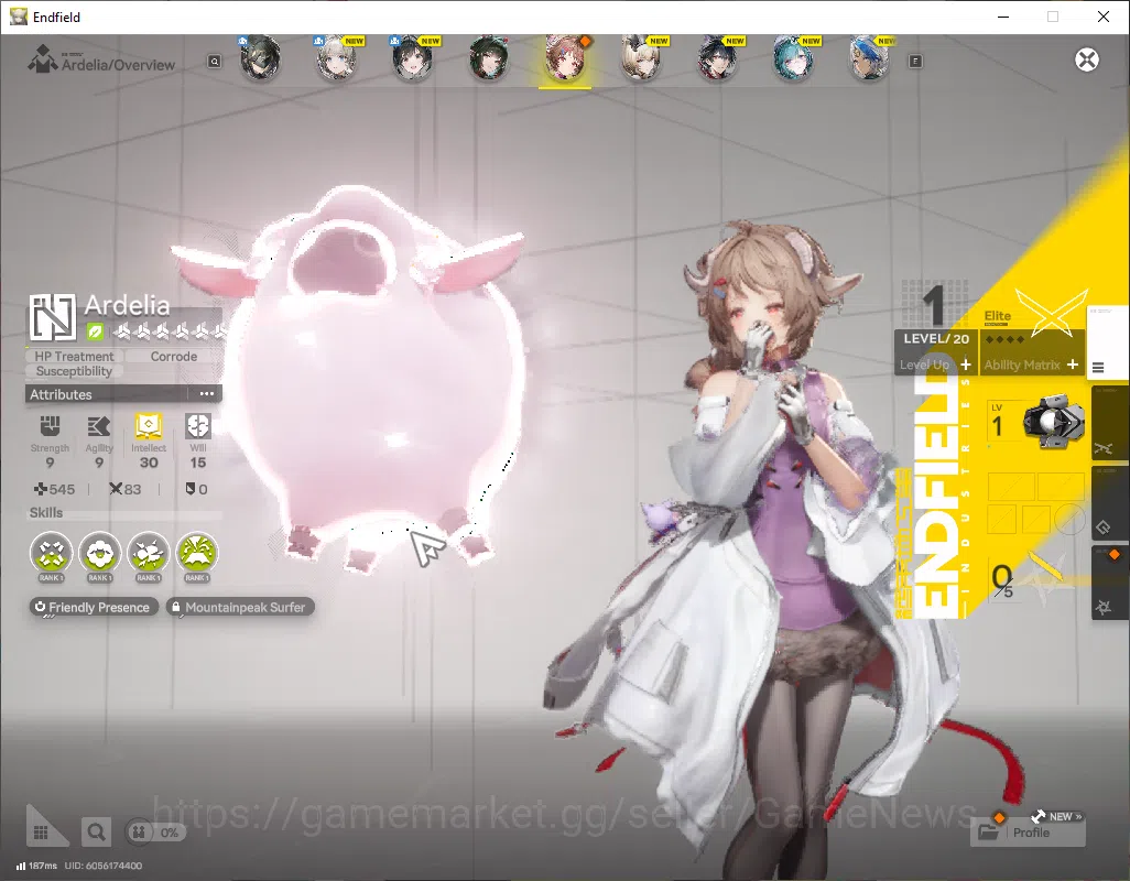 Arknights: Endfield Accounts NA/EU|Lv2|Fresh Starter|SSR2(1Limit)|ZhuangFangyi  image 11