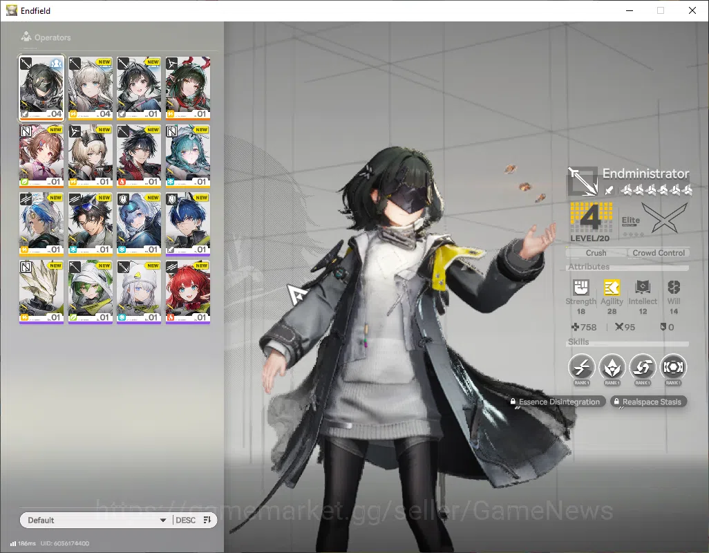 Arknights: Endfield Accounts NA/EU|Lv2|Fresh Starter|SSR2(1Limit)|ZhuangFangyi  image 13