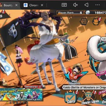 One Piece Bounty Rush Accounts Starter GLOBAL|EX 1 |PR 5|T5E St.Nusjuro,etc|Log Bandai|Check SS|OPBR206B