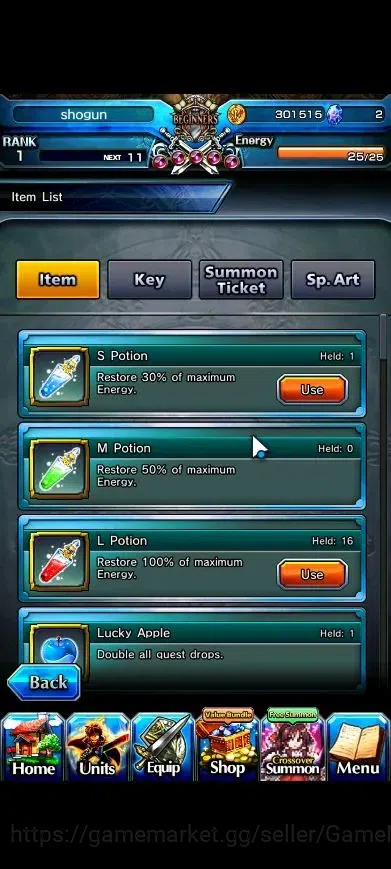 Grand Summoners Accounts Starter Global|Rank 1|Fresh Starter| 2 Ascend+1 TW | AH PolaTW, Selia Sourcescipt Witch | Lpot 16 2