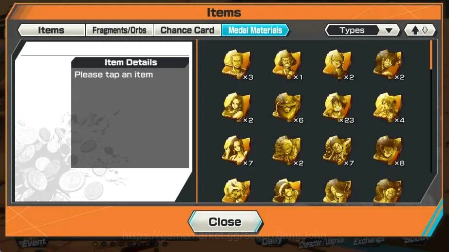 One Piece Bounty Rush Accounts High-End Global | EX 7 | PR 16 |Gol D. Roger,Monkey D. Luffy,Kaido,Rob Lucci, Zoro & Sanji 15