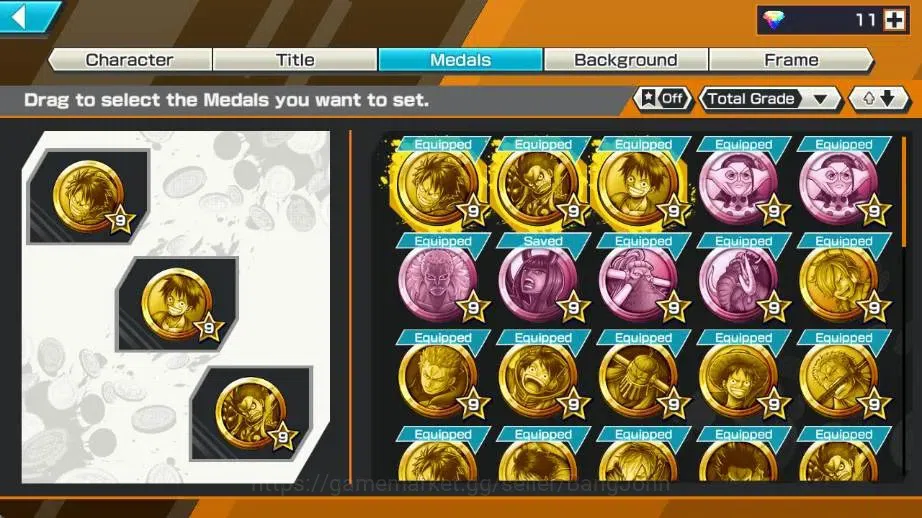 One Piece Bounty Rush Accounts High-End Global | EX 7 | PR 16 |Gol D. Roger,Monkey D. Luffy,Kaido,Rob Lucci, Zoro & Sanji 3
