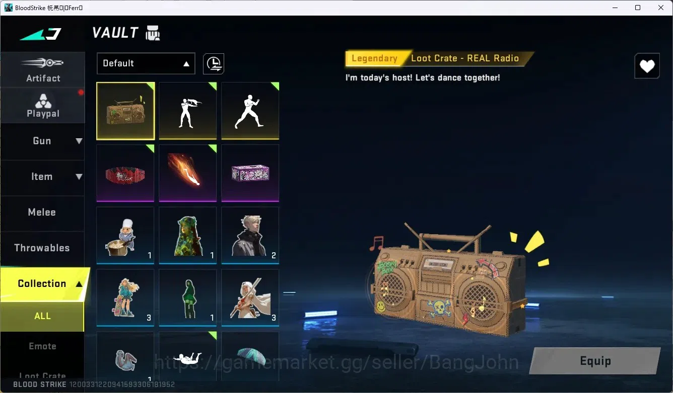 Blood Strike Accounts ASIA | ETERNAL: Desert Eagle-Scorpius | 1 TR GUN | image 6