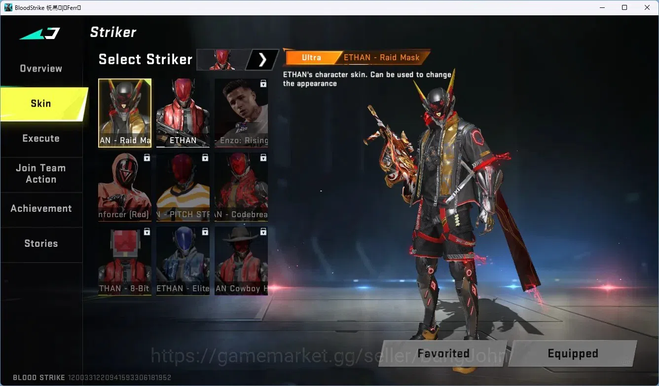 Blood Strike Accounts ASIA | ETERNAL: Desert Eagle-Scorpius | 1 TR GUN | image 7