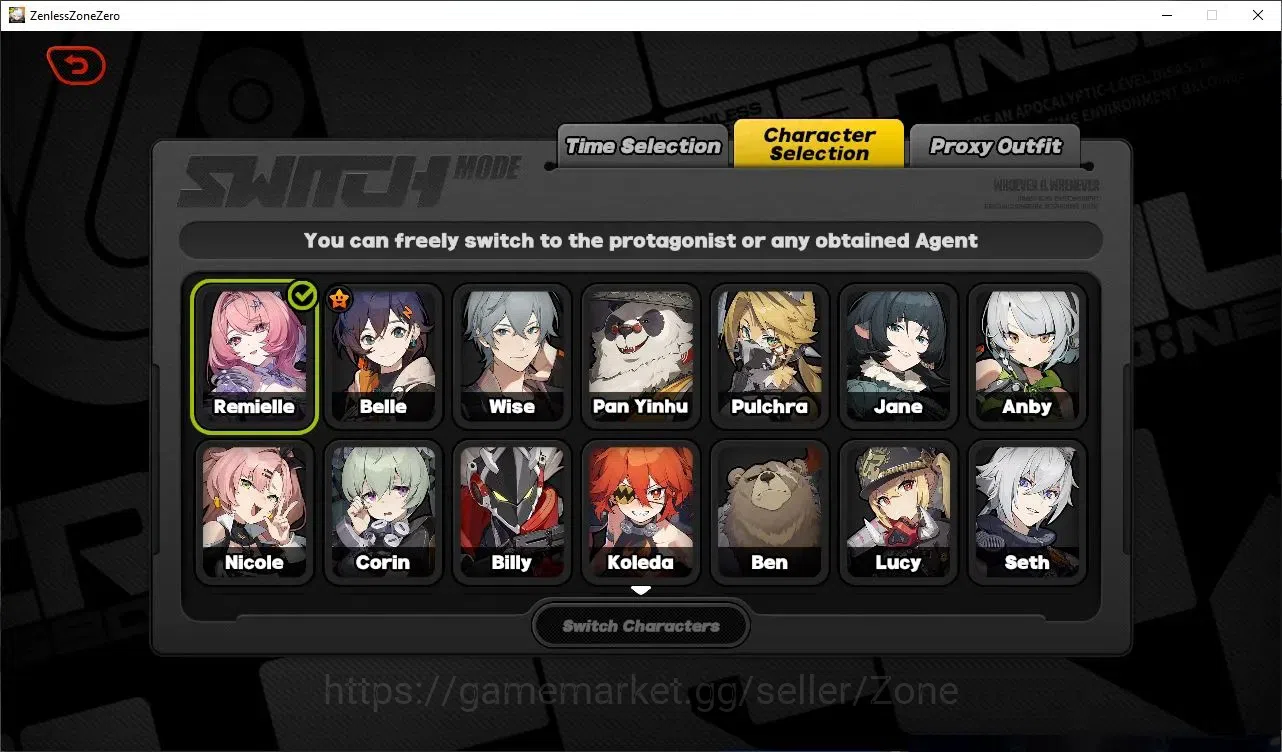 Zenless Zone Zero Accounts Others ASIA|Lvl 35 |2 Limited Agent(Remielle Lv30+Sing,Jane Lvl30+Sign)+chrSTD 1