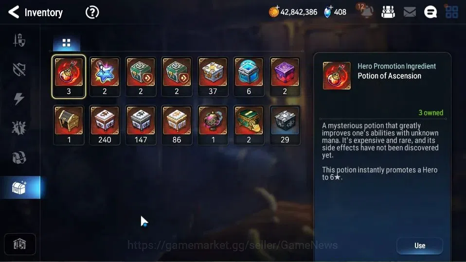 Epic Seven Accounts Limited Hero GLOBAL Unverif|6 ML[A Yufine,TM Luluca,TE 14