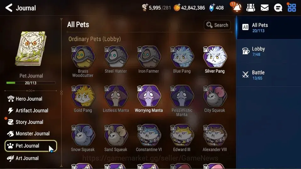Epic Seven Accounts Limited Hero GLOBAL Unverif|6 ML[A Yufine,TM Luluca,TE 18