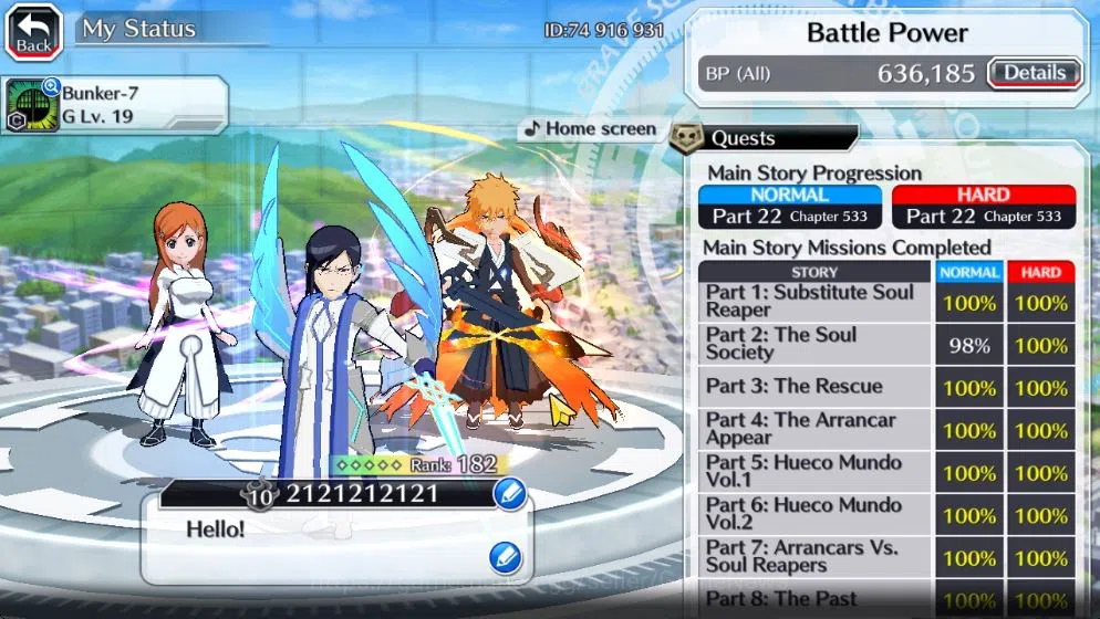 Bleach: Brave Souls Accounts [GLOBAL]52K Orb|TYBW26[Giselle,Candice],10th Anniv image 4