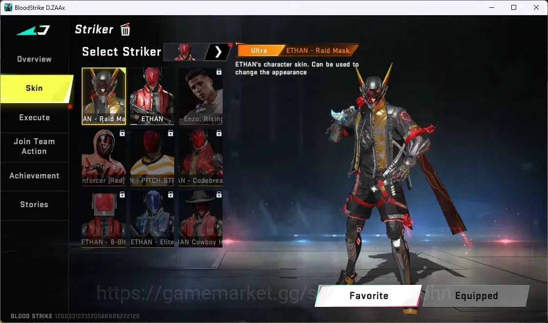 Blood Strike Accounts ASIA | 2 LIMITED:Origin12,AR97|NAME CARD|4 COLLAB image 16