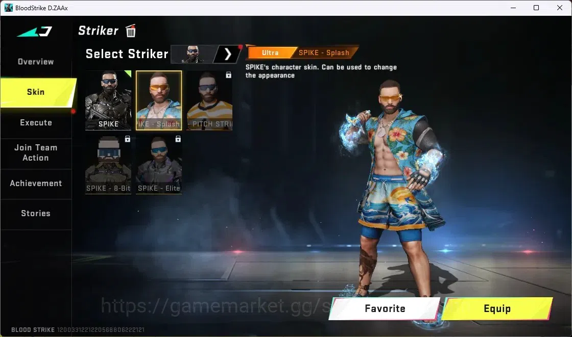Blood Strike Accounts ASIA | 2 LIMITED:Origin12,AR97|NAME CARD|4 COLLAB image 18