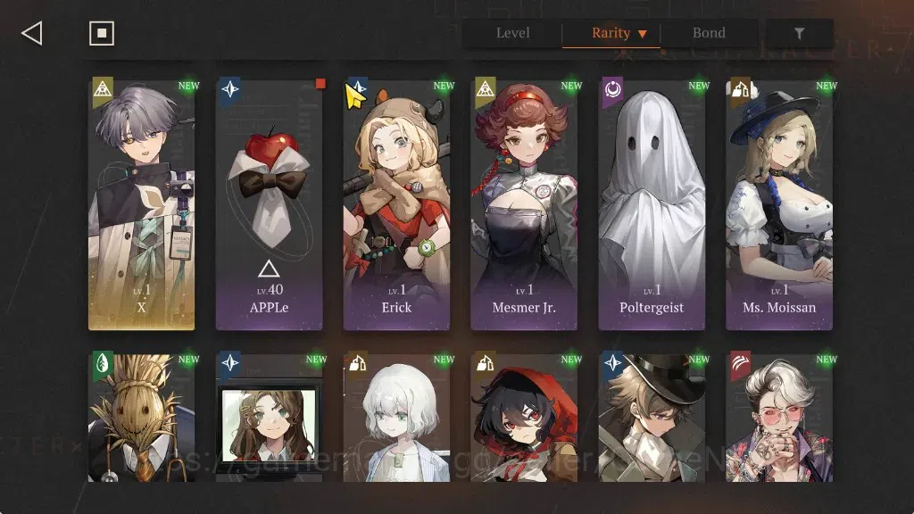 Reverse: 1999 Accounts Endgame GLOBAL|Lvl 55|Premium Team Lingering Glow|18(*6 Crew)(2 Limit)|[Beryl P5,Anjo P3]+PSY,Isolde 11