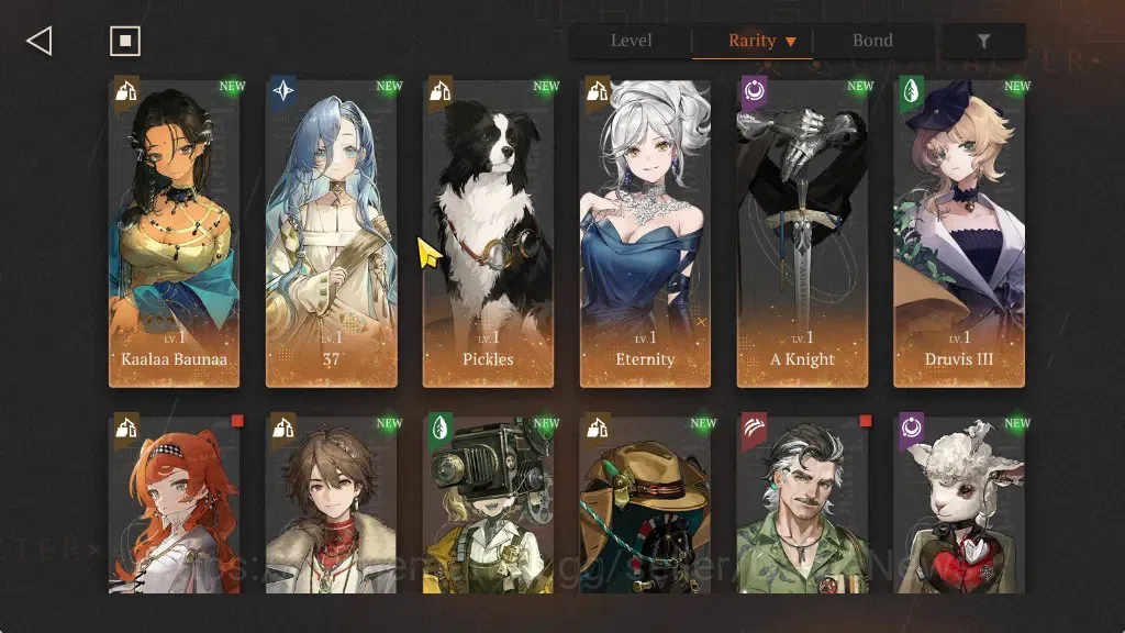 Reverse: 1999 Accounts Endgame GLOBAL|Lvl 55|Premium Team Lingering Glow|18(*6 Crew)(2 Limit)|[Beryl P5,Anjo P3]+PSY,Isolde 6