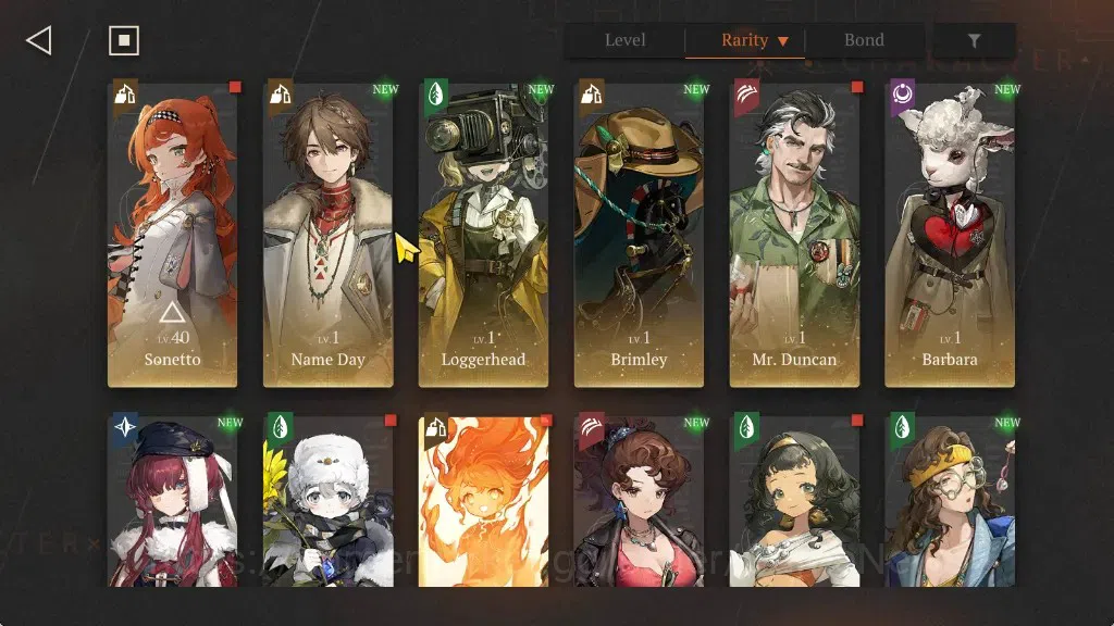 Reverse: 1999 Accounts Endgame GLOBAL|Lvl 55|Premium Team Lingering Glow|18(*6 Crew)(2 Limit)|[Beryl P5,Anjo P3]+PSY,Isolde 7