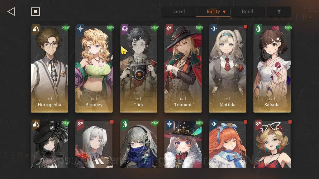 Reverse: 1999 Accounts Endgame GLOBAL|Lvl 55|Premium Team Lingering Glow|18(*6 Crew)(2 Limit)|[Beryl P5,Anjo P3]+PSY,Isolde 9