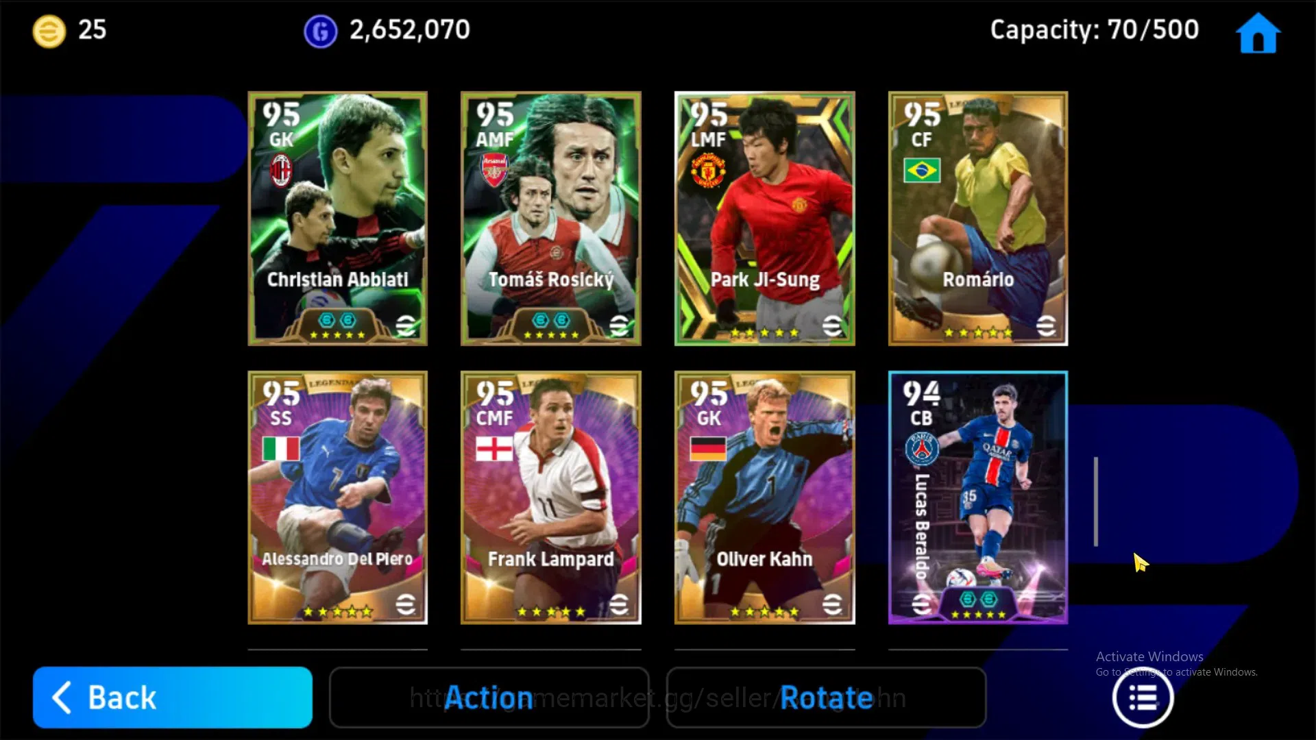 eFootball Accounts ANDROID|PW 3201|Suarez Liverpool,Ribery,Baresi,Can image 3
