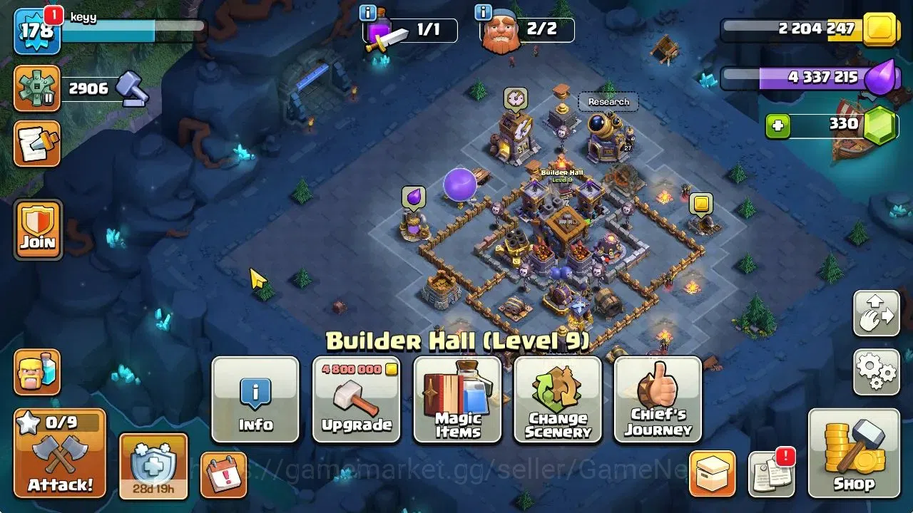 Clash of Clans Accounts TH 15-BH 9|LV 178|Limited Skin|HH 9|BK 82,AQ 90,GW image 18