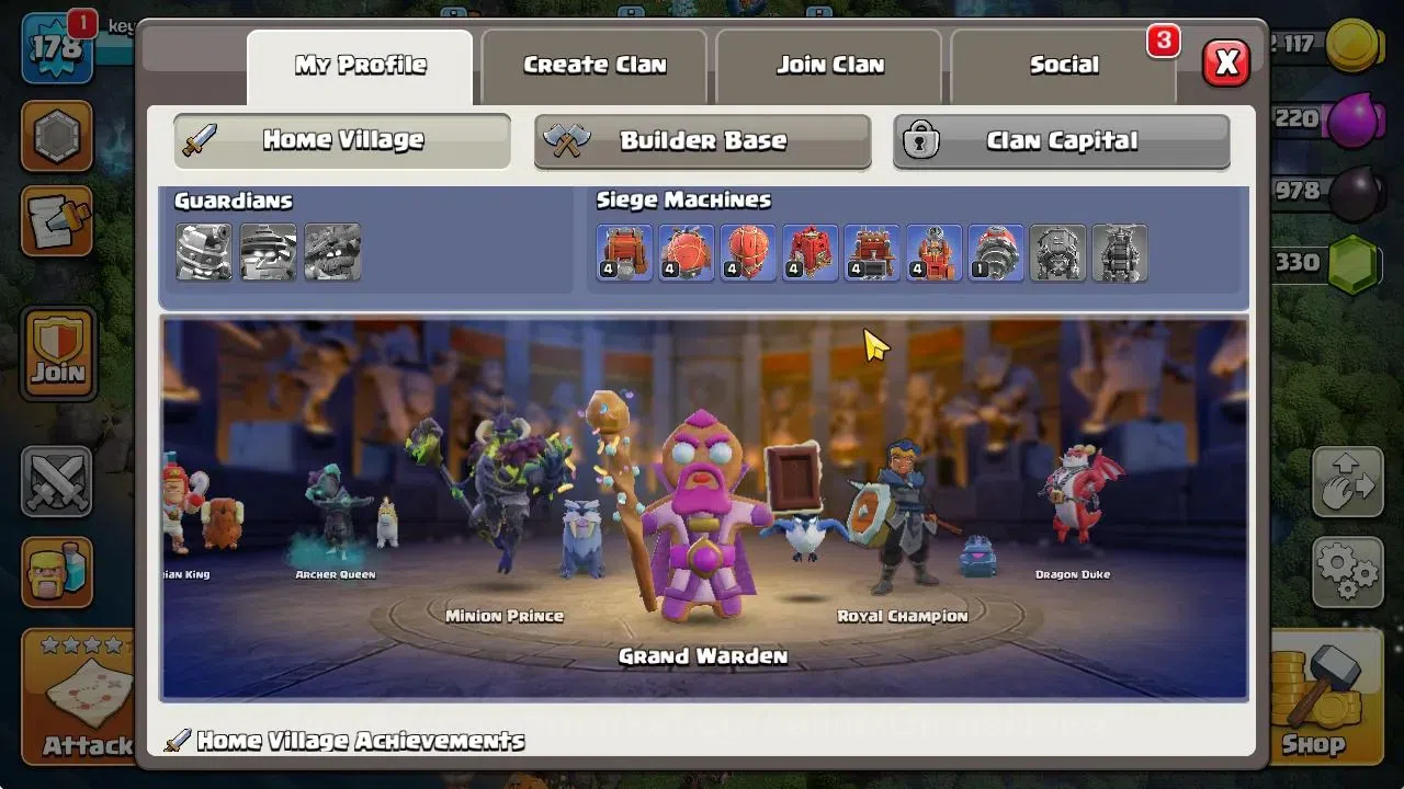 Clash of Clans Accounts TH 15-BH 9|LV 178|Limited Skin|HH 9|BK 82,AQ 90,GW image 5