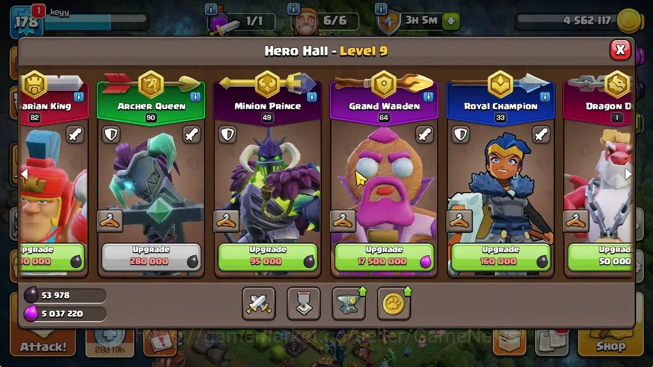 Clash of Clans Accounts TH 15-BH 9|LV 178|Limited Skin|HH 9|BK 82,AQ 90,GW image 7