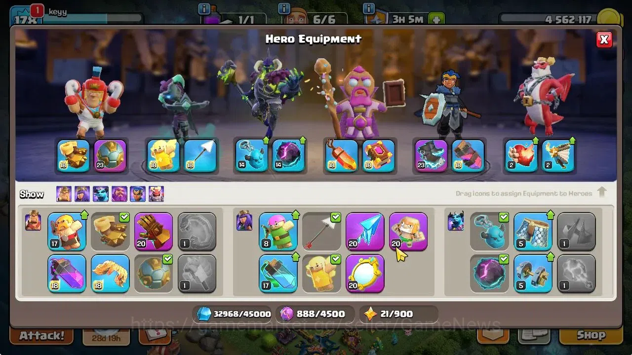 Clash of Clans Accounts TH 15-BH 9|LV 178|Limited Skin|HH 9|BK 82,AQ 90,GW image 8