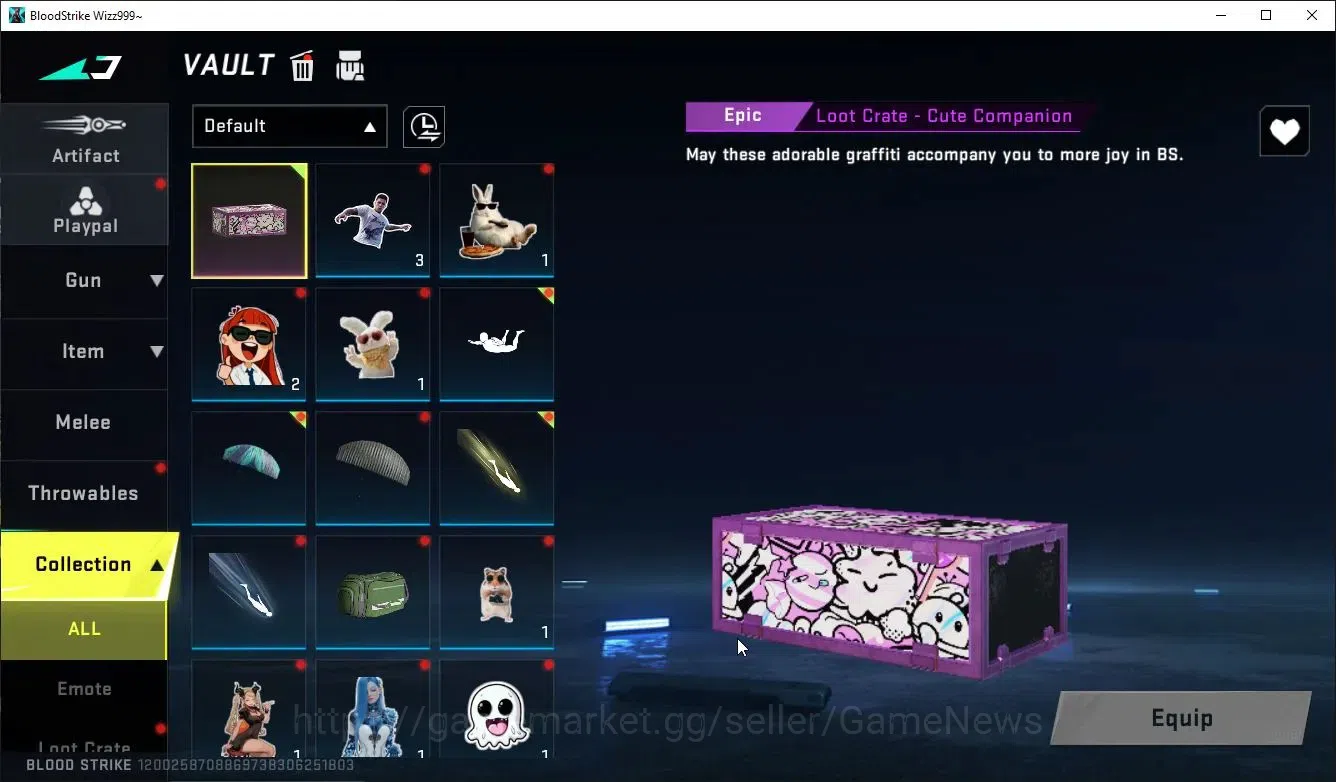 Blood Strike Accounts ASIA|MELEE Butterfly Knife-Starfall + 5 Legendary  image 14