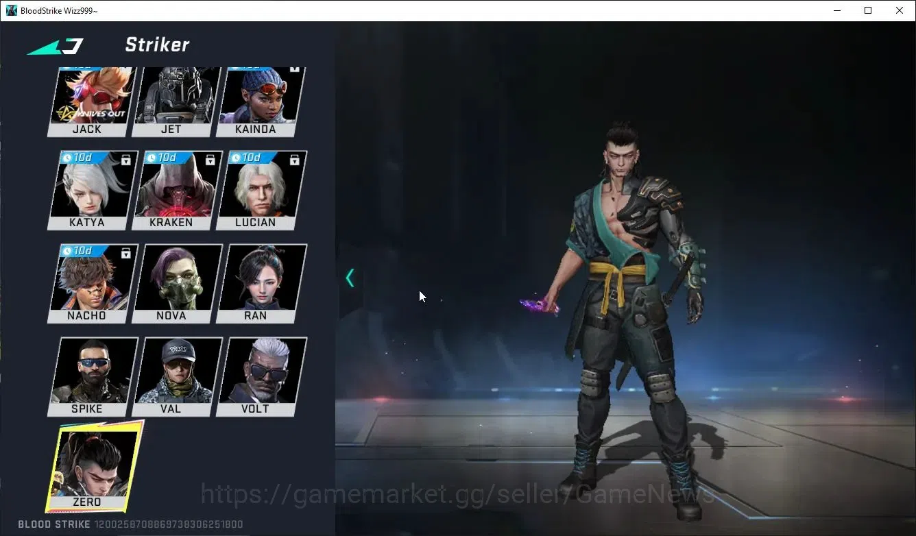 Blood Strike Accounts ASIA|MELEE Butterfly Knife-Starfall + 5 Legendary  image 5