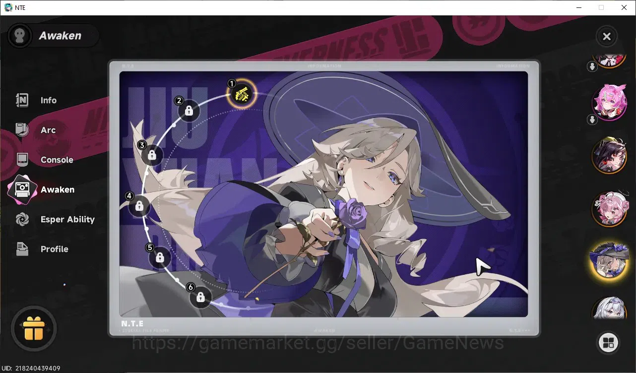 Neverness to Everness Accounts GLOBAL SEA|HL 44|TL 29|8 SSR Chaos+Skin,Lacrimosa, image 13
