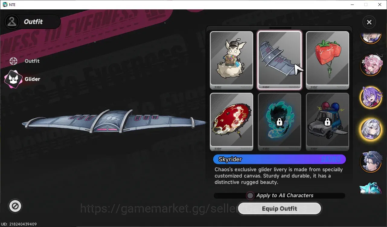 Neverness to Everness Accounts GLOBAL SEA|HL 44|TL 29|8 SSR Chaos+Skin,Lacrimosa, image 16