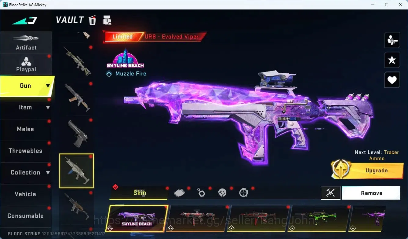 Blood Strike Accounts ASIA | 2 EVO(1max) + 1 DULUXE + 13 ETERNAL(2 max)  image 12