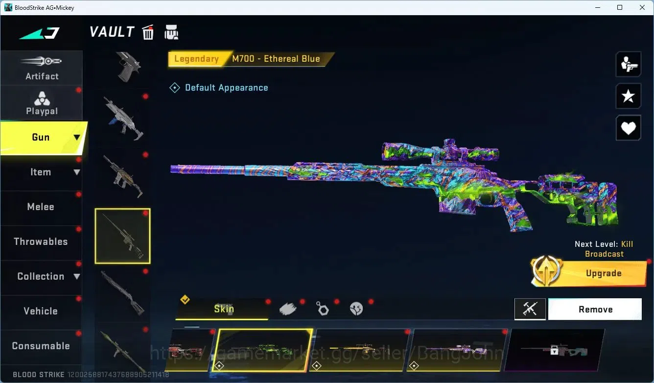 Blood Strike Accounts ASIA | 2 EVO(1max) + 1 DULUXE + 13 ETERNAL(2 max)  image 14
