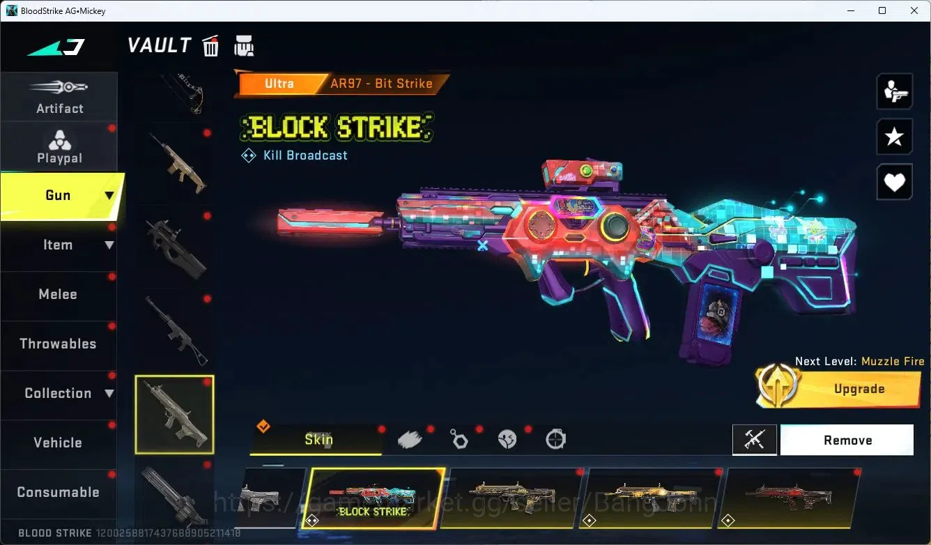 Blood Strike Accounts ASIA | 2 EVO(1max) + 1 DULUXE + 13 ETERNAL(2 max)  image 19