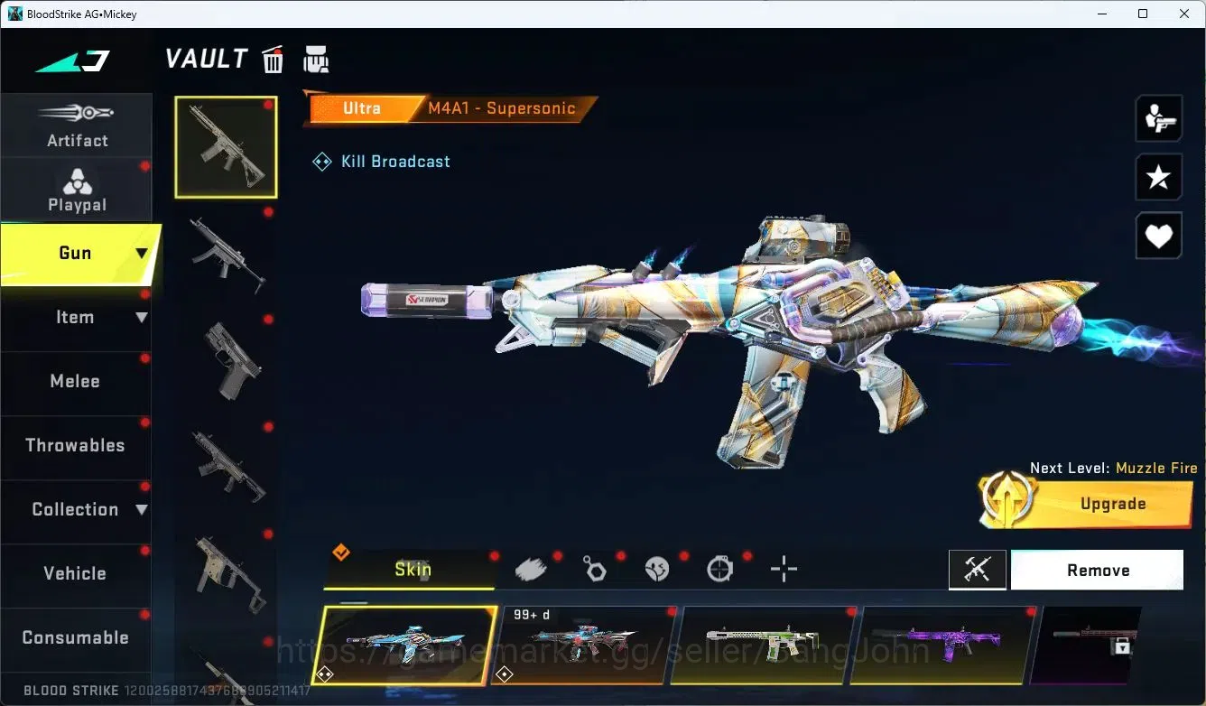 Blood Strike Accounts ASIA | 2 EVO(1max) + 1 DULUXE + 13 ETERNAL(2 max)  image 3