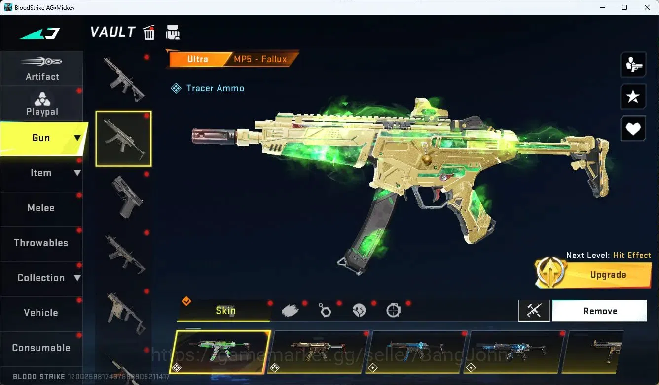Blood Strike Accounts ASIA | 2 EVO(1max) + 1 DULUXE + 13 ETERNAL(2 max)  image 4