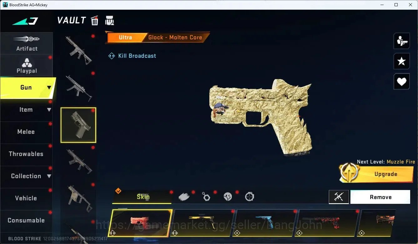 Blood Strike Accounts ASIA | 2 EVO(1max) + 1 DULUXE + 13 ETERNAL(2 max) image 5
