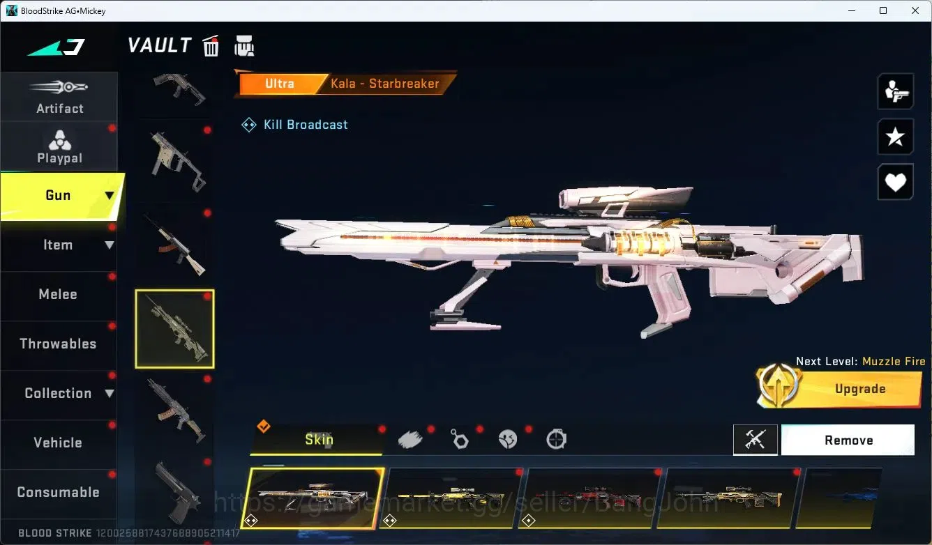 Blood Strike Accounts ASIA | 2 EVO(1max) + 1 DULUXE + 13 ETERNAL(2 max)  image 9