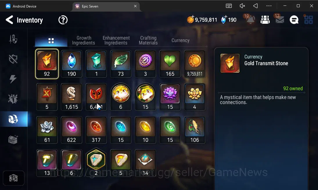 Epic Seven Accounts GLOBAL Unverif|Starter|3 ML(LR Krau,M Chloe,EW Lud image 5