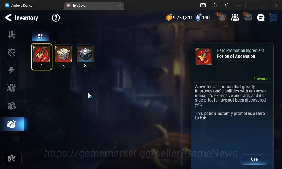 Epic Seven Accounts GLOBAL Unverif|Starter|3 ML(LR Krau,M Chloe,EW Lud image 8