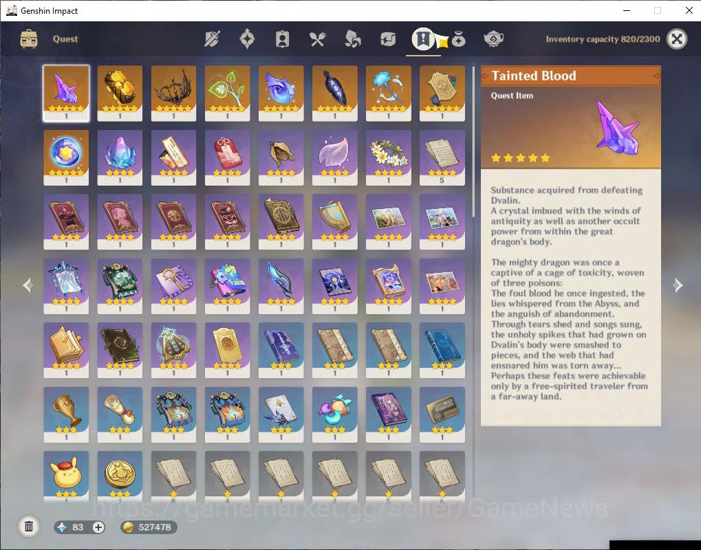 Genshin Impact Accounts ASIA |AR 58|8 Limit+8(*5WeP)|Prime Columbina|Colum image 13