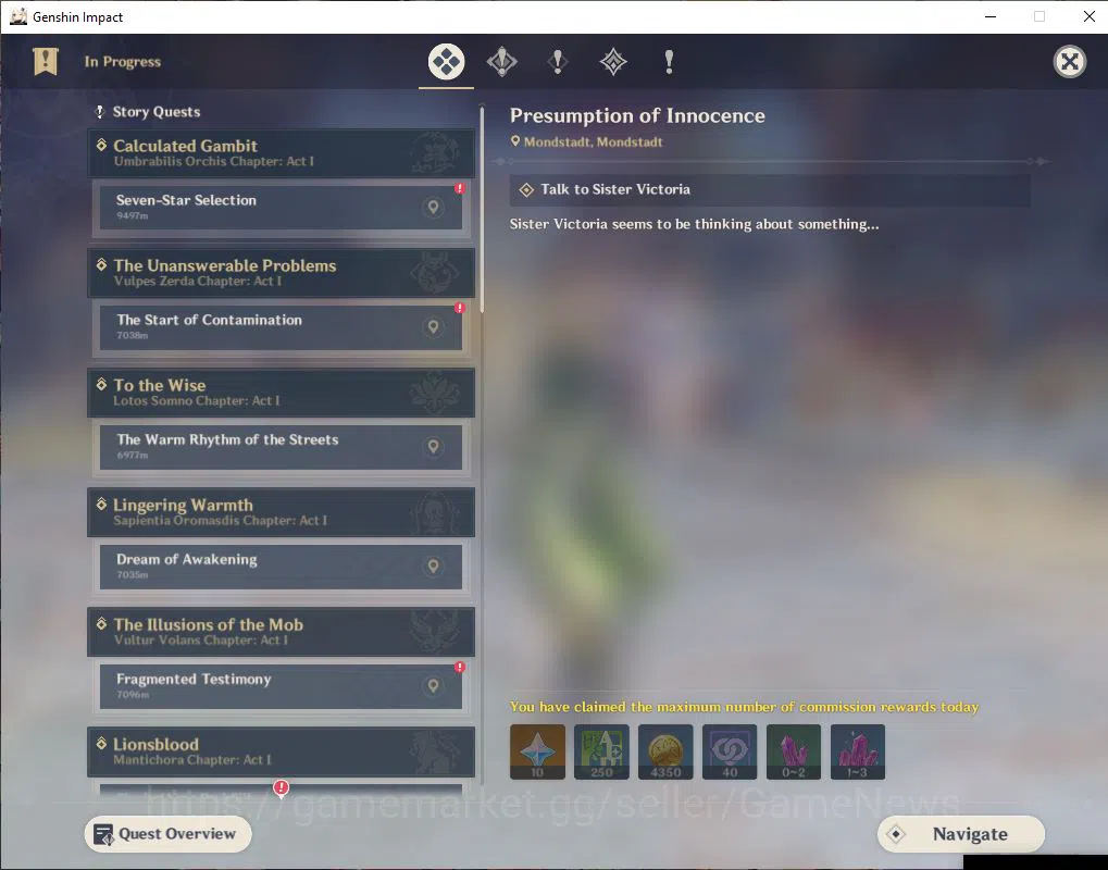 Genshin Impact Accounts ASIA |AR 58|8 Limit+8(*5WeP)|Prime Columbina|Colum image 15