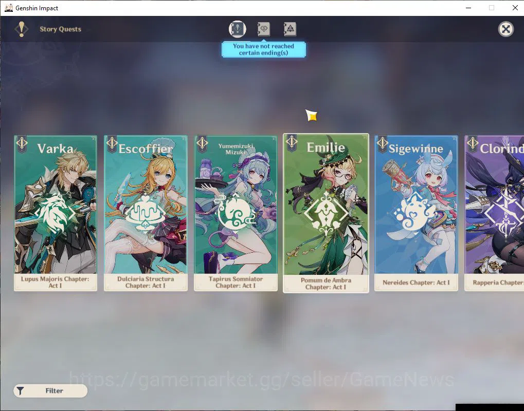 Genshin Impact Accounts ASIA |AR 58|8 Limit+8(*5WeP)|Prime Columbina|Colum image 16