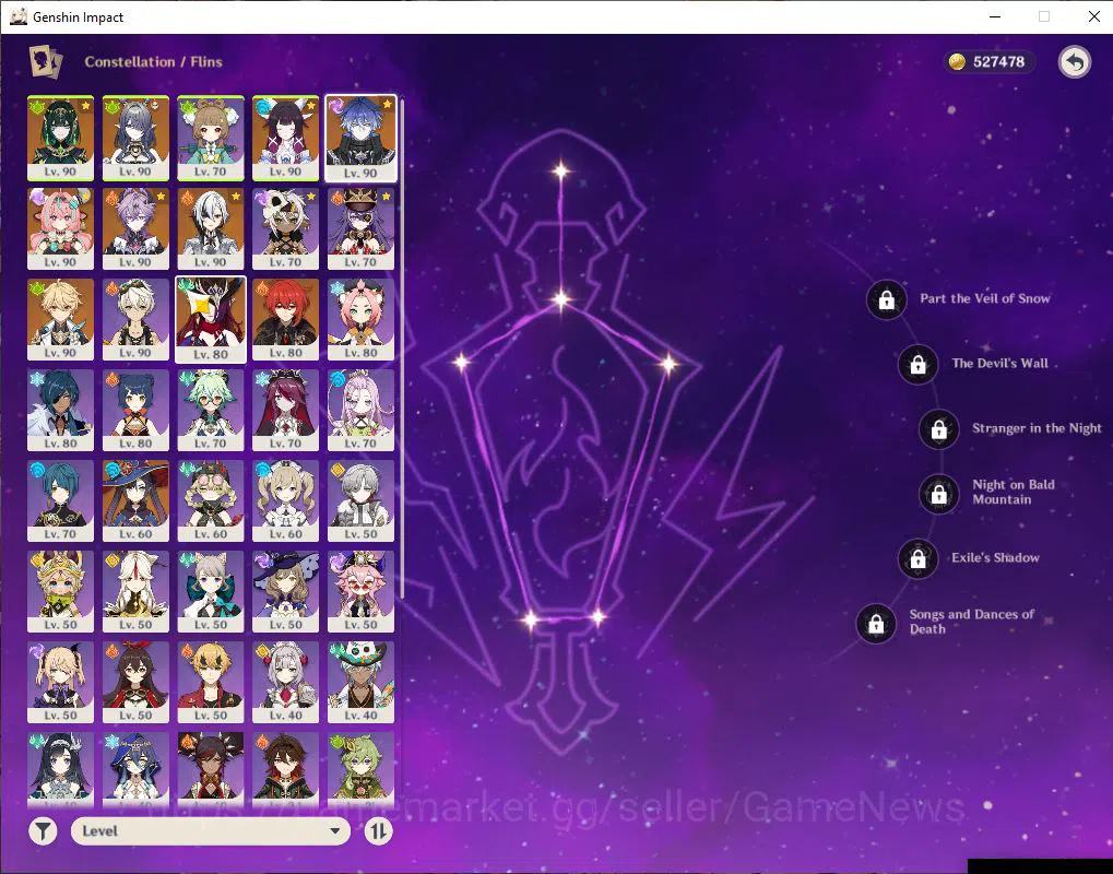 Genshin Impact Accounts ASIA |AR 58|8 Limit+8(*5WeP)|Prime Columbina|Colum image 6