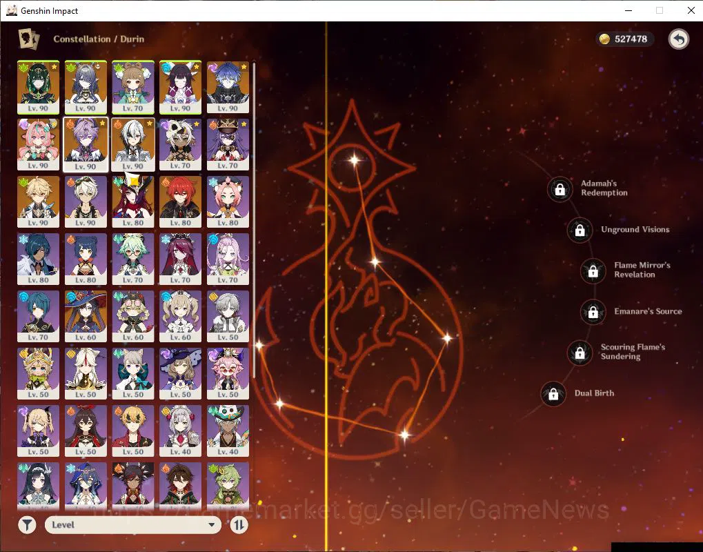 Genshin Impact Accounts ASIA |AR 58|8 Limit+8(*5WeP)|Prime Columbina|Colum image 7