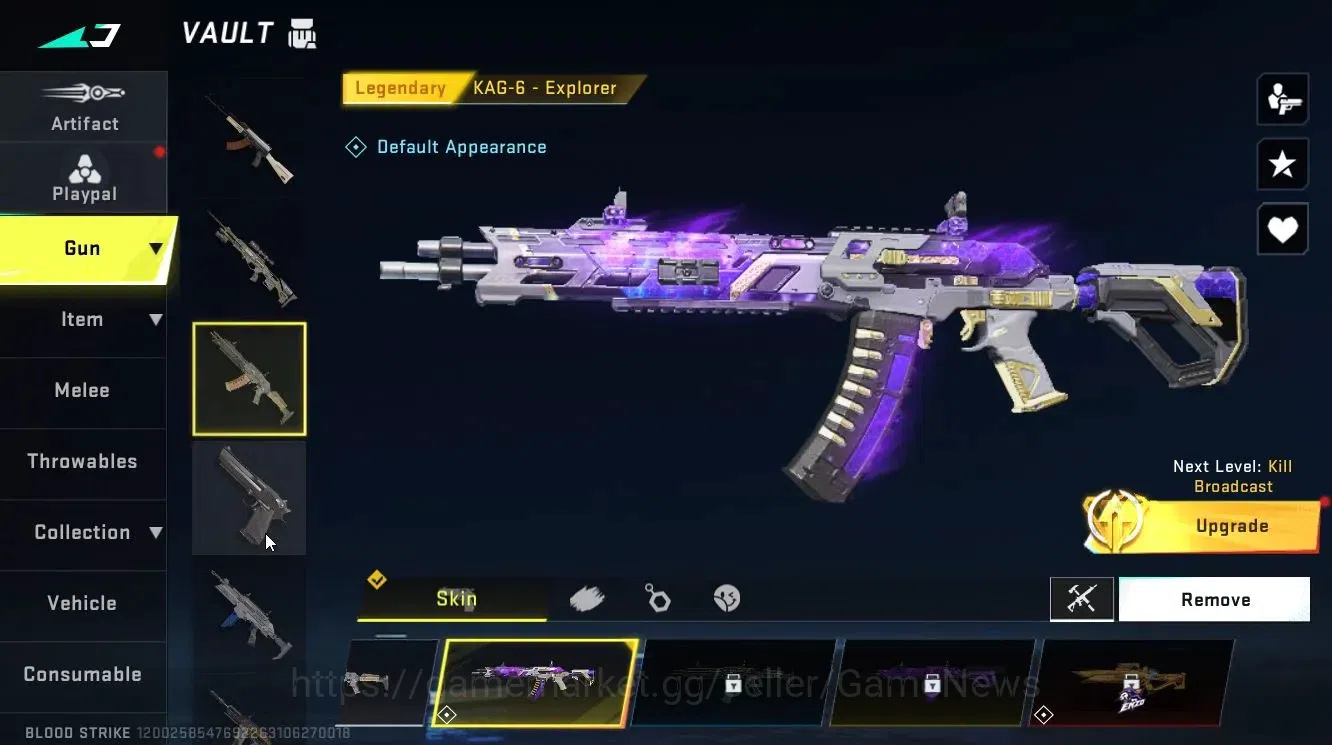 Blood Strike Accounts ASIA|ULTRA Striker ZERO-Agent Zero,UMP45-Ascension image 6
